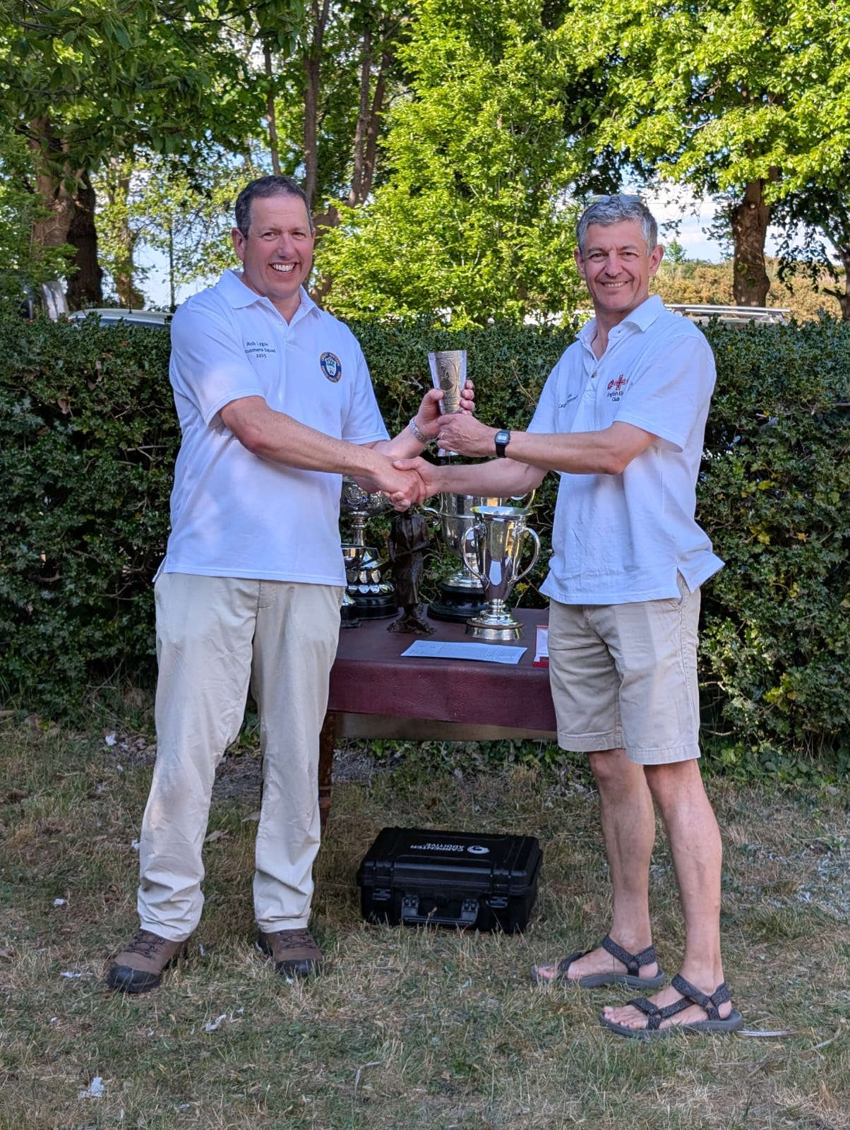 Rob Lygoe wins the Martin Smith Challenge Cup for Sunday